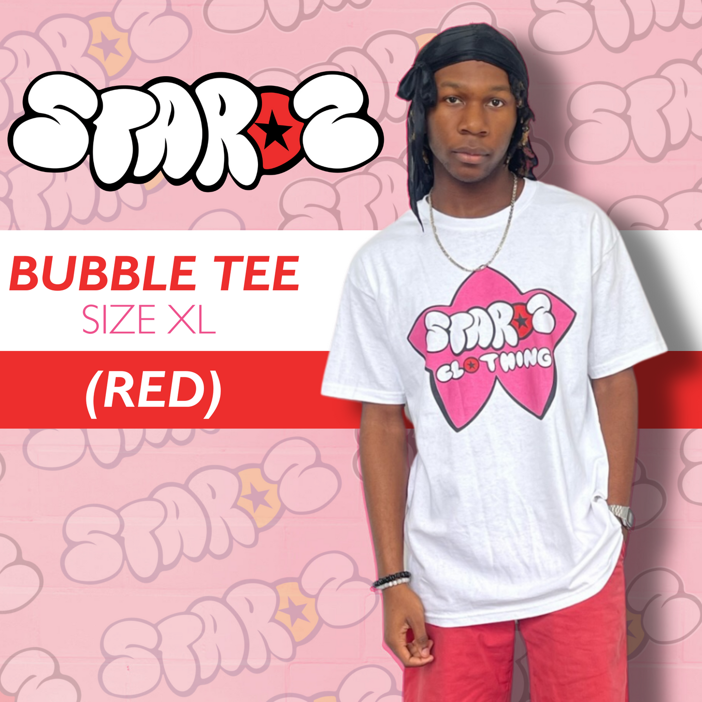 STAROS BUBBLE TEE (RED)