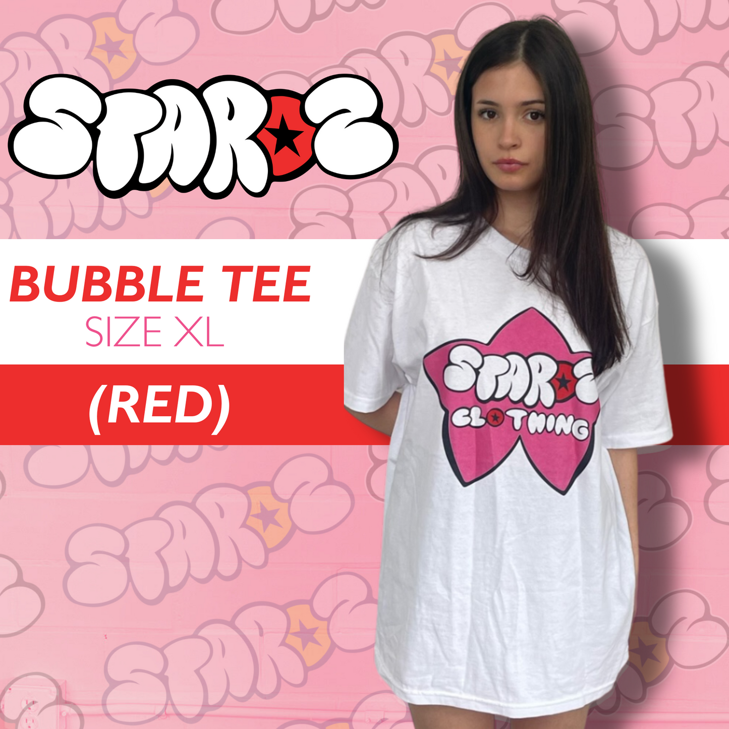 STAROS BUBBLE TEE (RED)